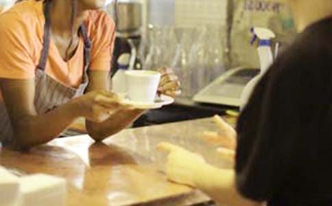 客人給服務員的表揚信